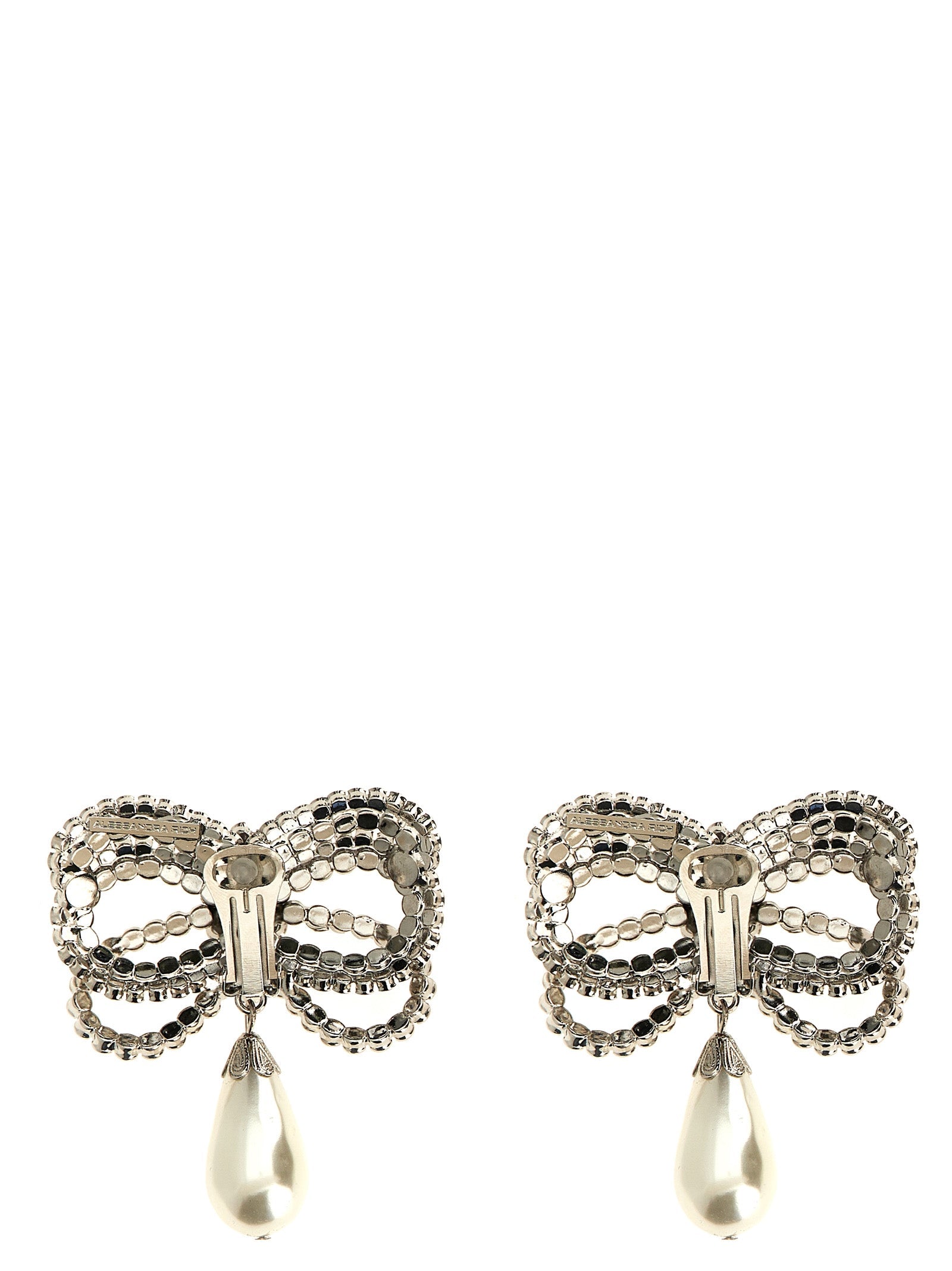 ALESSANDRA RICH - ALESSANDRA RICH - Bow earrings - Women’s Accessories
