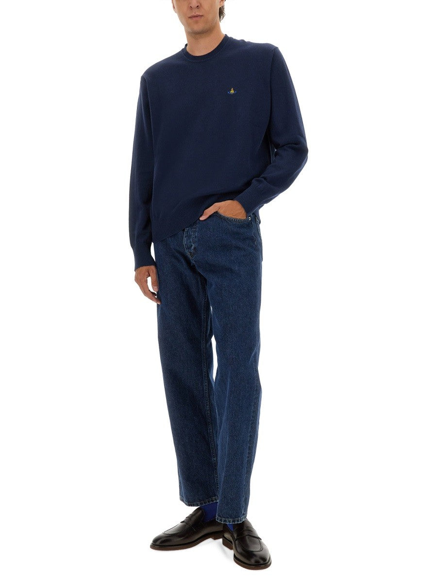 Vivienne Westwood Men's Alex Jersey Blue, view 2