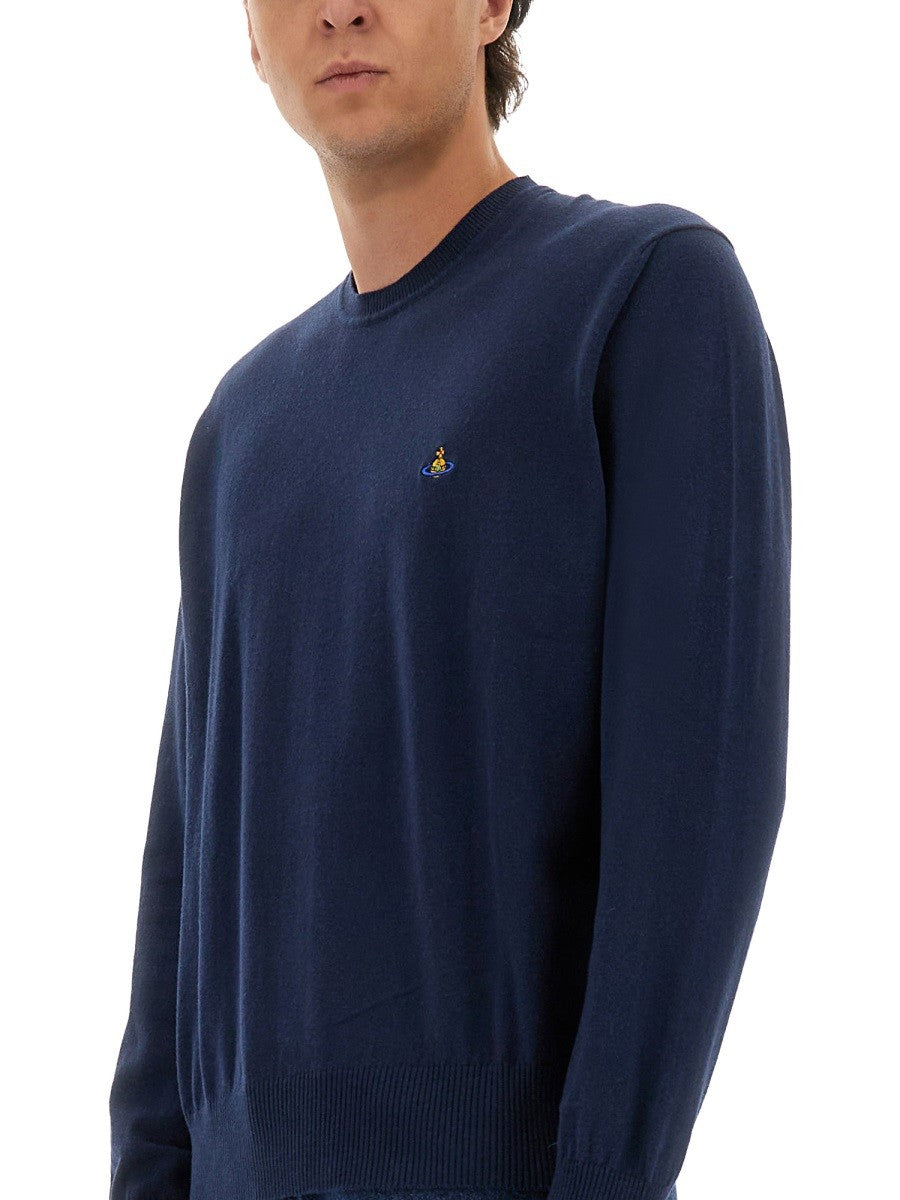Vivienne Westwood Men's Alex Jersey Blue, view 4