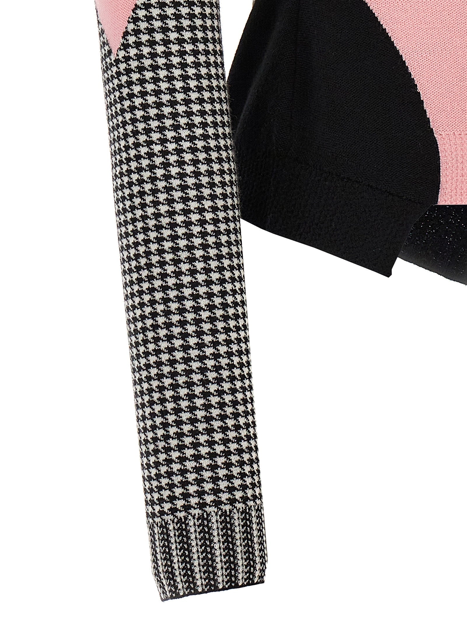 ALEXANDER MCQUEEN - ALEXANDER MCQUEEN - Houndstooth sweater - Women’s Knitwear