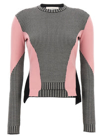 ALEXANDER MCQUEEN - ALEXANDER MCQUEEN - Houndstooth sweater - Women’s Knitwear