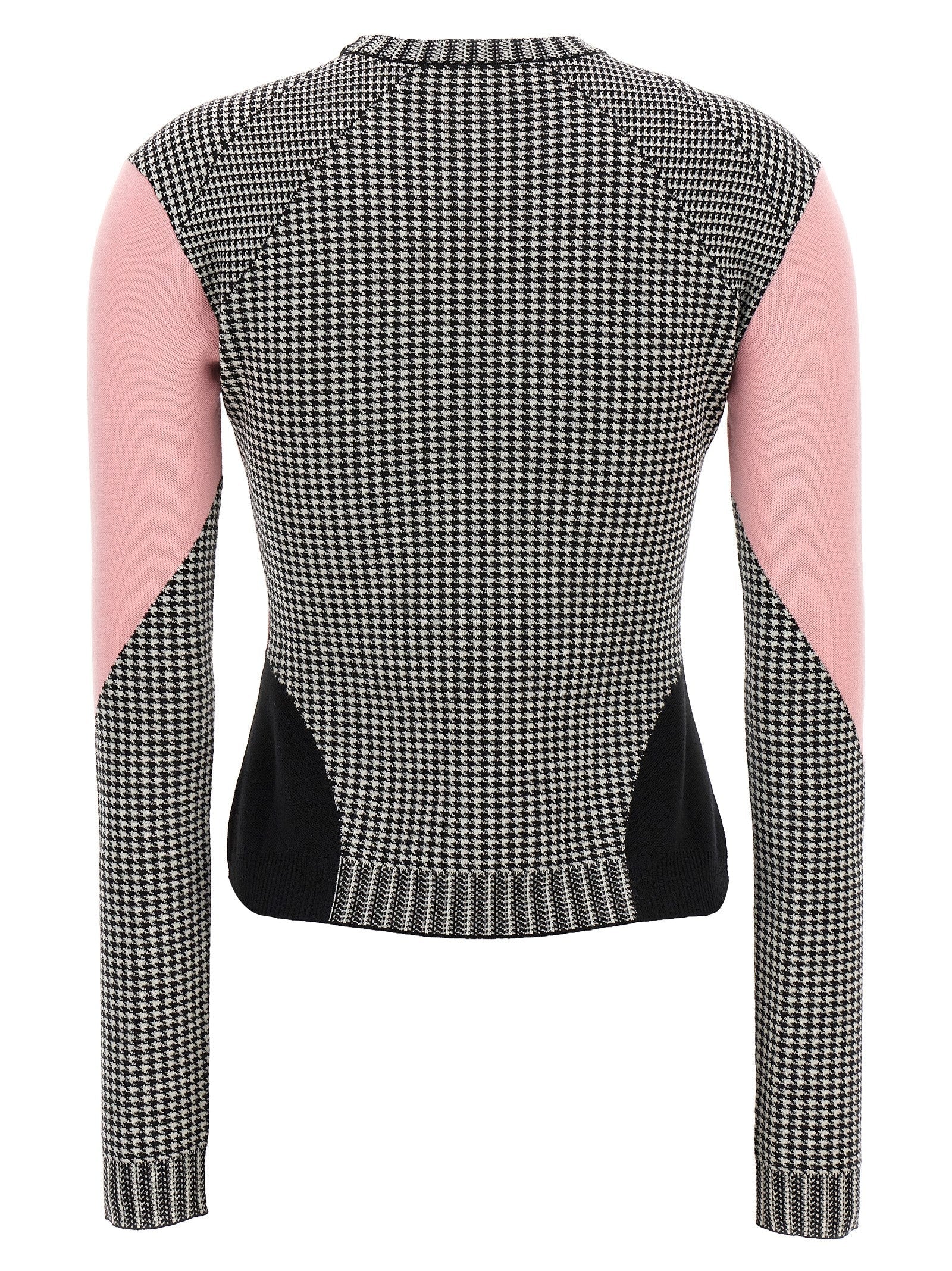 ALEXANDER MCQUEEN - ALEXANDER MCQUEEN - Houndstooth sweater - Women’s Knitwear