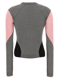 ALEXANDER MCQUEEN - ALEXANDER MCQUEEN - Houndstooth sweater - Women’s Knitwear