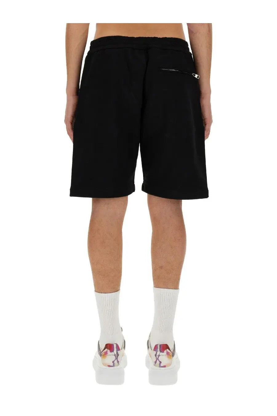 Alexander McQueen Men's Bermuda Black, view 3
