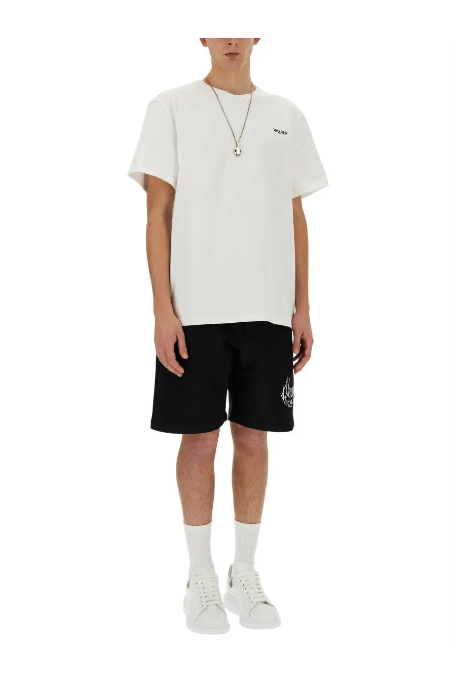 Alexander McQueen Men's Bermuda Black, view 2