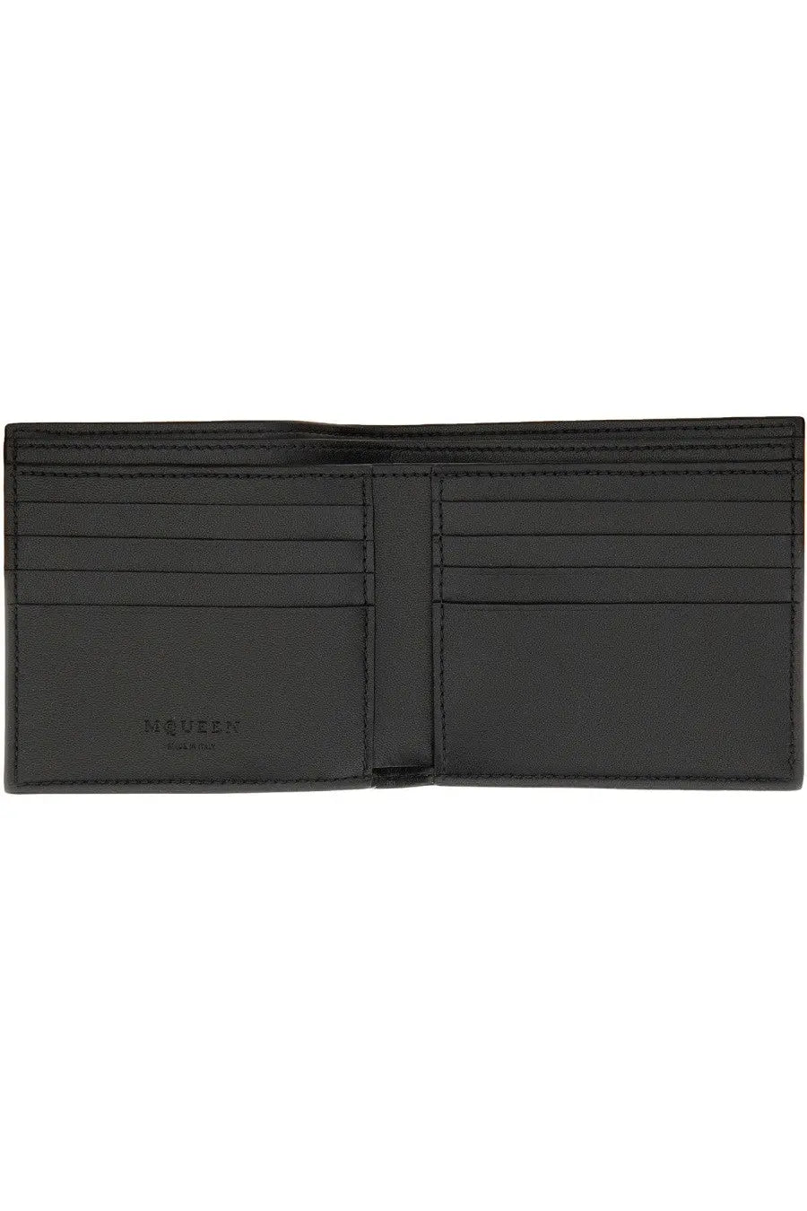 Alexander McQueen Men's Bifold Wallet Black, view 3