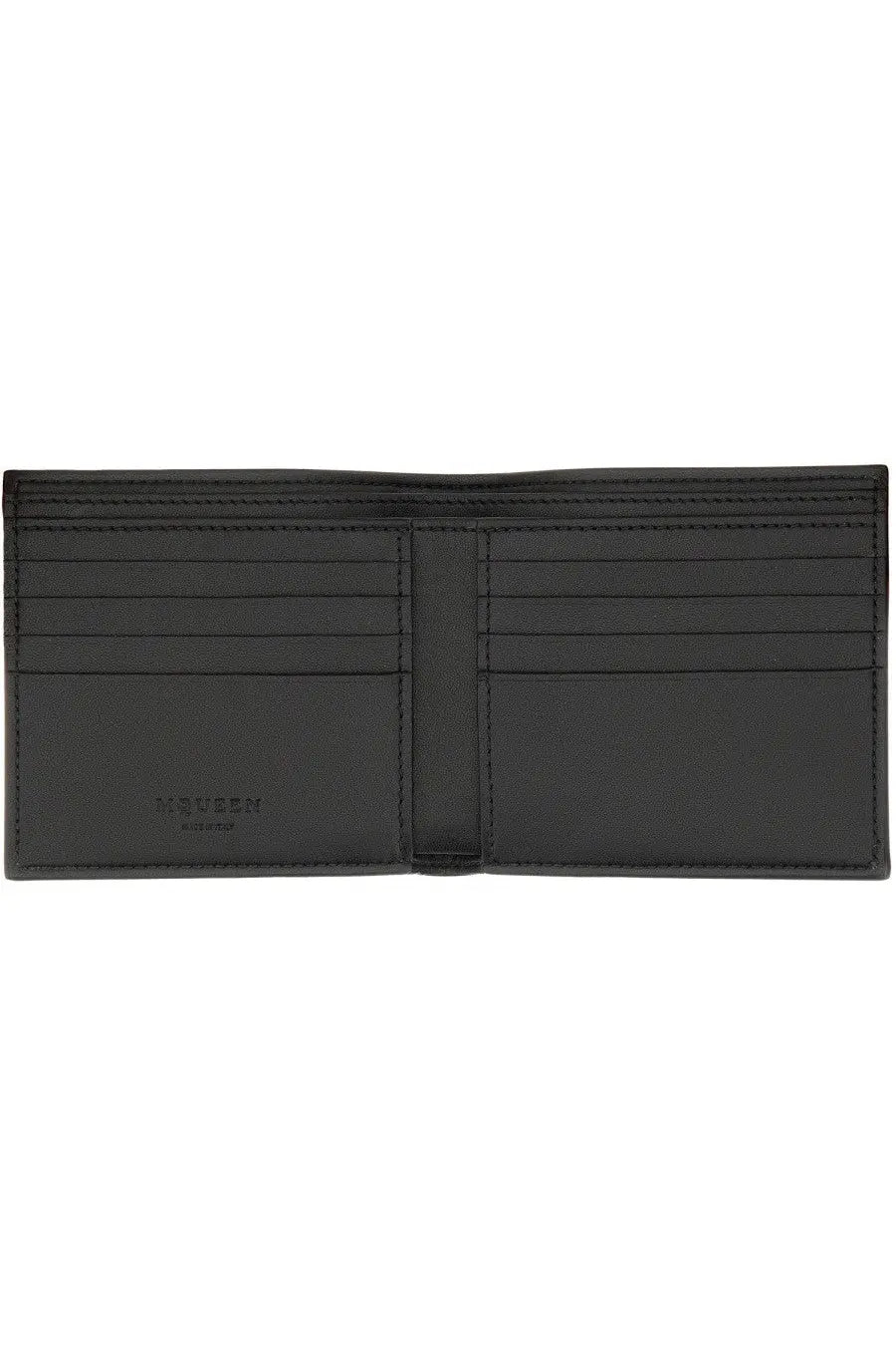 Alexander McQueen Men's Bifold Wallet the Skull Brown, view 3
