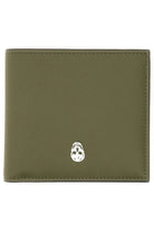 Alexander McQueen Men's Bifold Wallet the Skull Brown