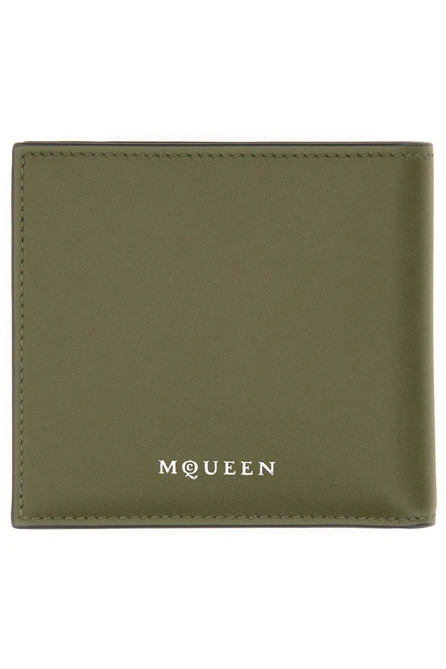 Alexander McQueen Men's Bifold Wallet the Skull Brown, view 2