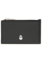 Alexander McQueen Men's Card Holder Skull Black