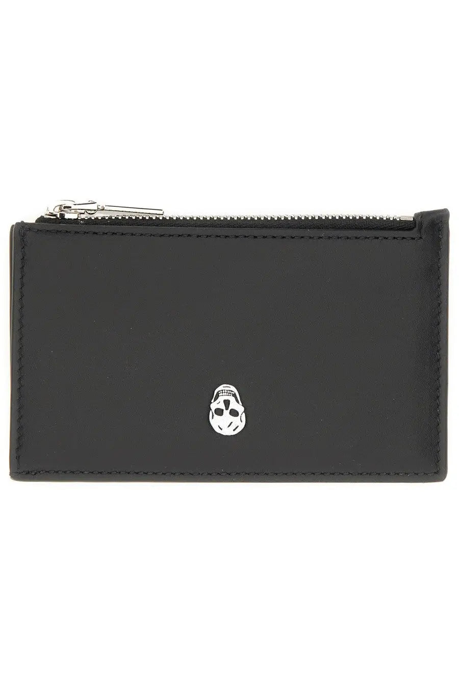 Alexander McQueen Men's Card Holder Skull Black