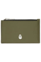 Alexander McQueen Men's Card Holder Skull Brown