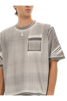 Alexander McQueen Men's Cropped Shirt Grey, view 4