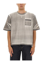 Alexander McQueen Men's Cropped Shirt Grey