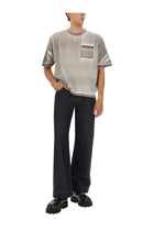 Alexander McQueen Men's Cropped Shirt Grey, view 2
