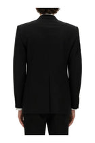 Alexander McQueen Men's Double Breasted Jacket Black, view 3