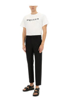 Alexander McQueen Men's Jersey Shirt White, view 2