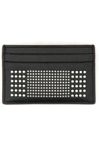 Alexander McQueen Men's Leather Card Holder Black, view 2