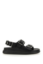 Alexander McQueen Men's Leather Sandal Black
