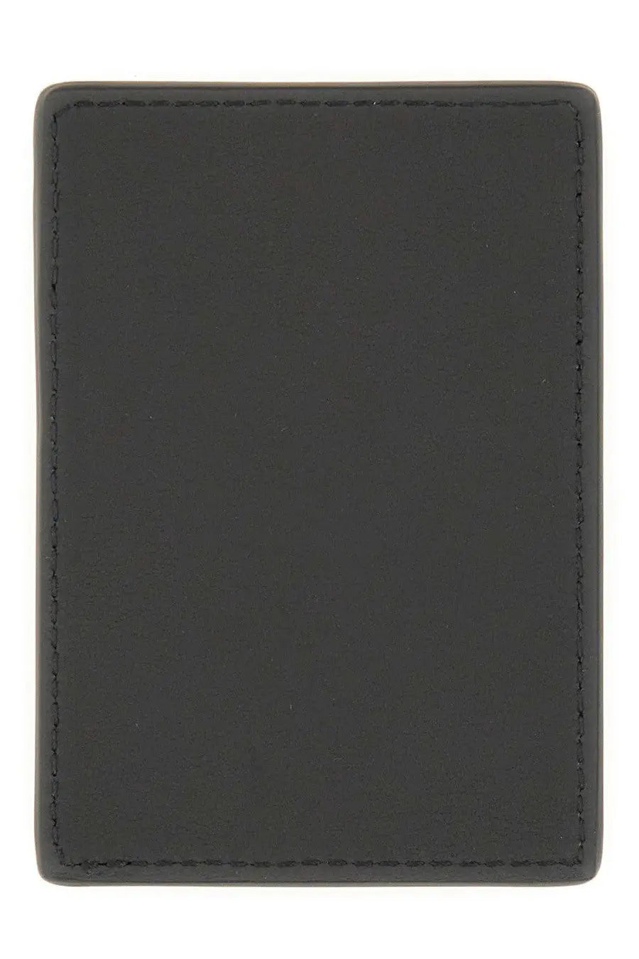 Alexander McQueen Men's Magnetic Card Holder Black, view 2