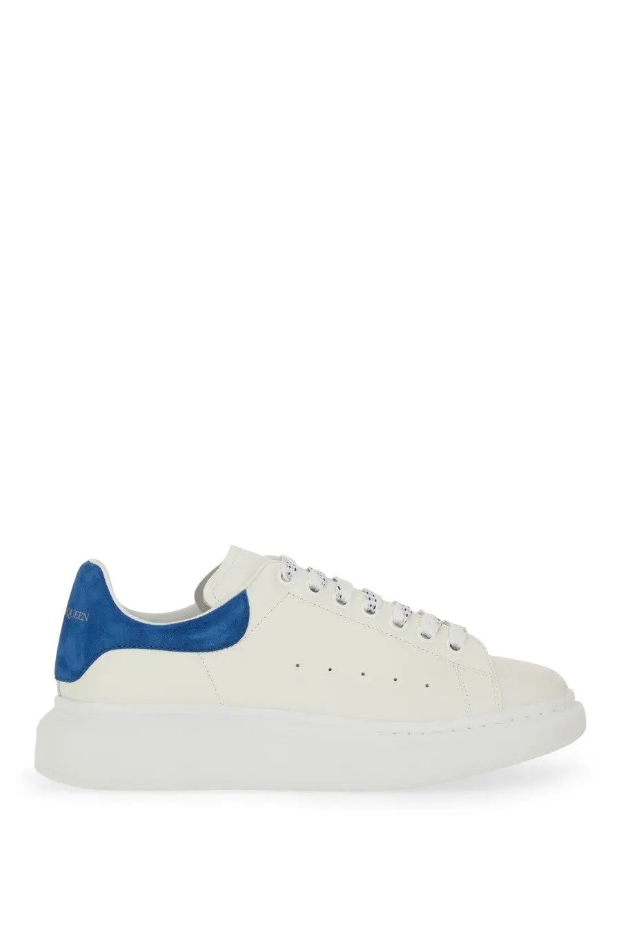 Alexander McQueen Men's Oversized Leather Sneaker White
