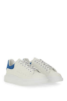 Alexander McQueen Men's Oversized Leather Sneaker White, view 3
