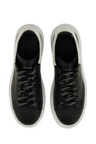 Alexander McQueen Men's Oversized Sneaker Black, view 6