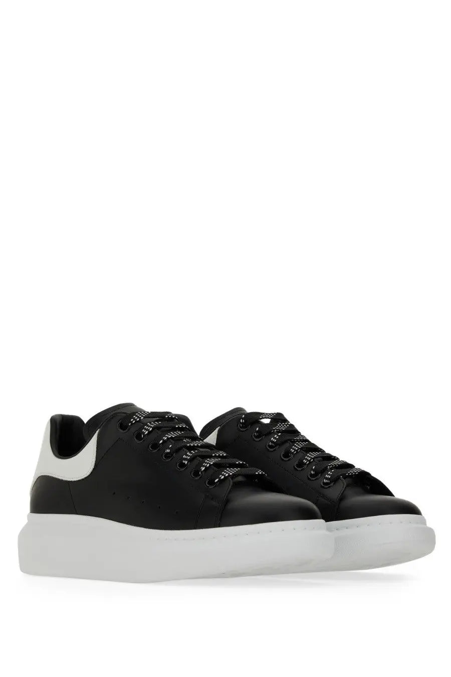Alexander McQueen Men's Oversized Sneaker Black, view 2