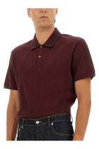 Alexander McQueen Men's Polo Shirt Red, view 4