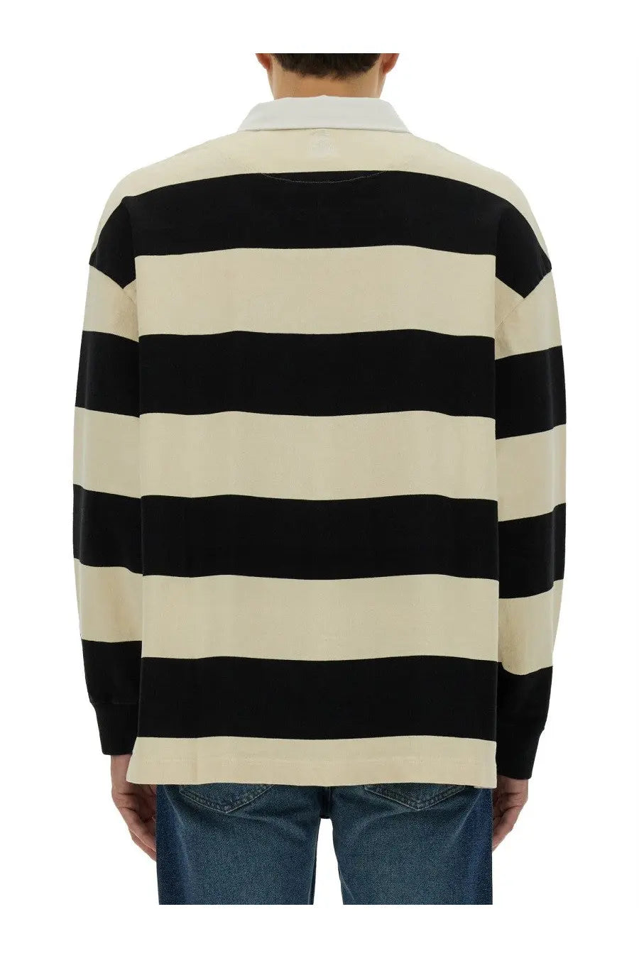 Alexander McQueen Men's Rugby Polo Multicolor, view 3