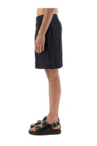 Alexander McQueen Men's Short in Denim Blue, view 4