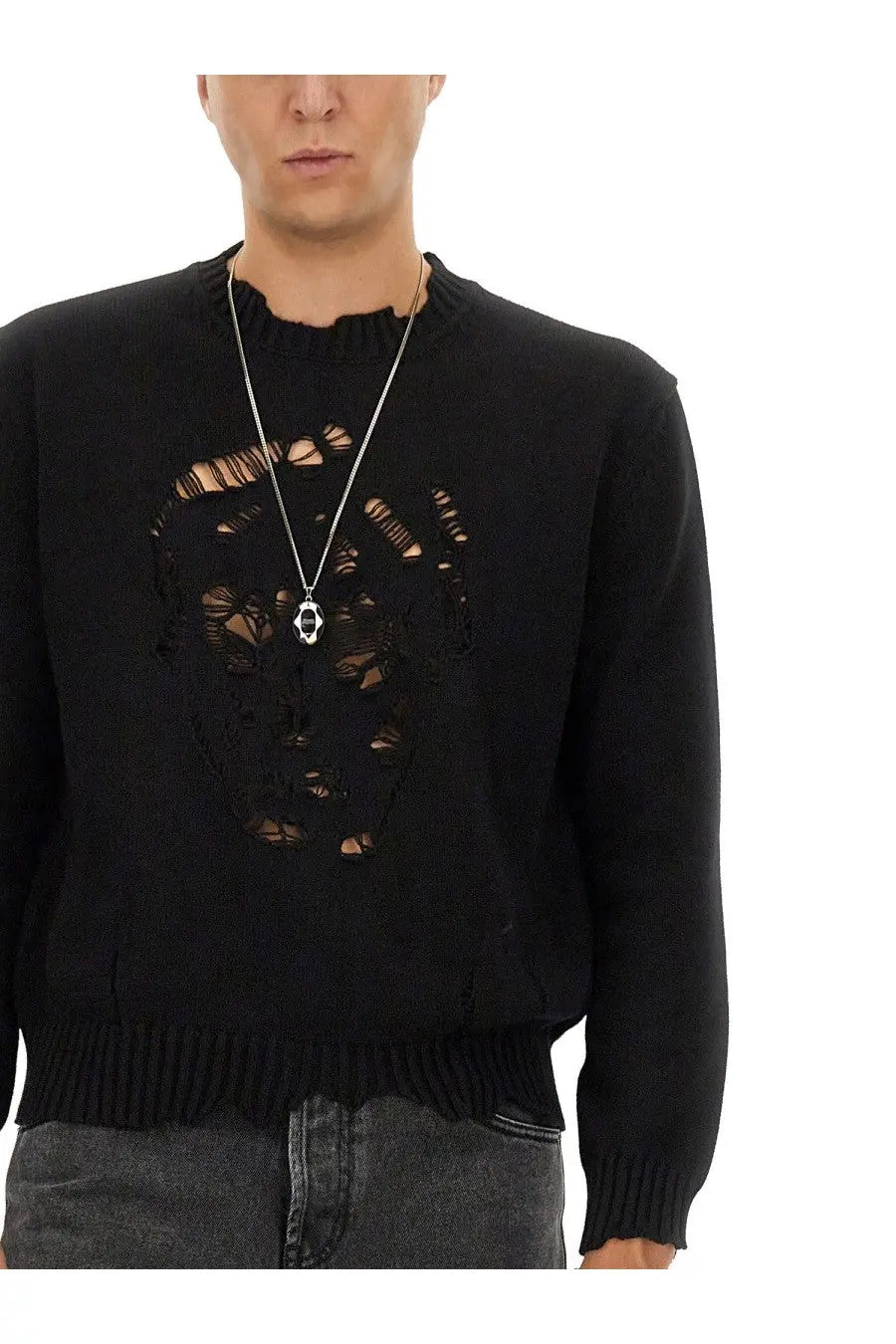 Alexander McQueen Men's Skull Shirt Black, view 4