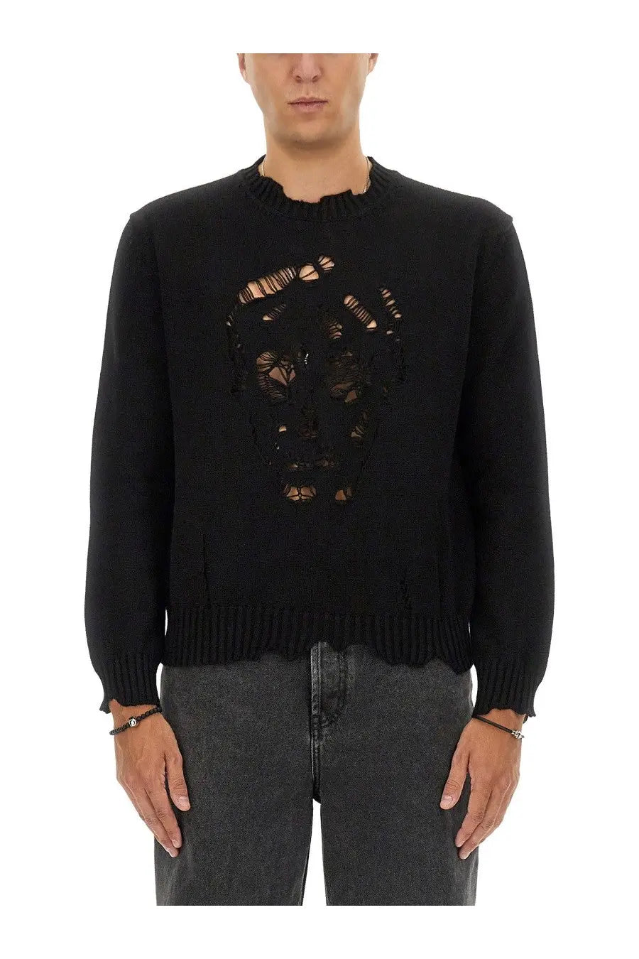 Alexander McQueen Men's Skull Shirt Black