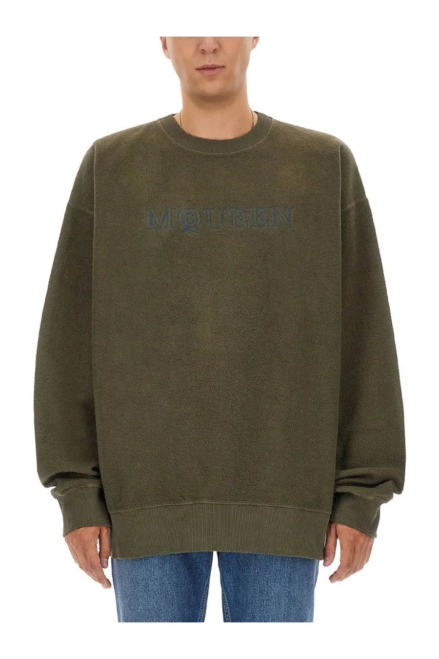 Alexander McQueen Men's Sweatshirt Green