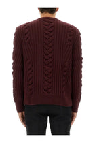 Alexander McQueen Men's Wool Sweater Red, view 3