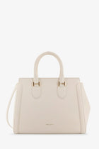 Alexander McQueen Women's Birdee Large Leather Shoulder Bag White