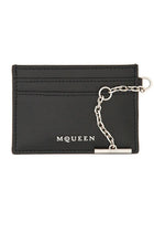 Alexander McQueen Women's Card Holder Sling Black