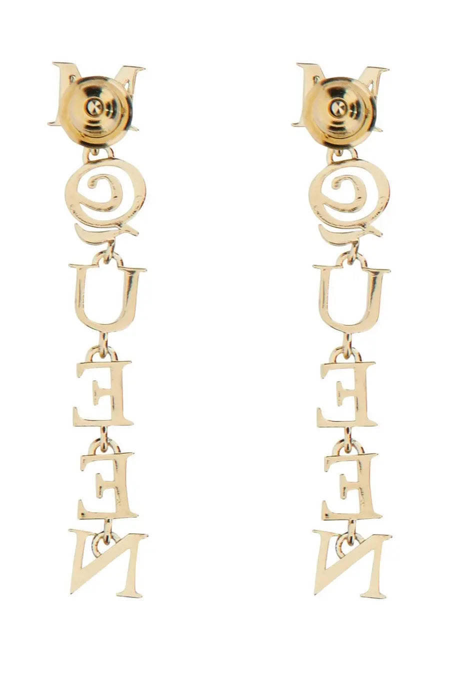 Alexander McQueen Women's Earrings Gold, view 2