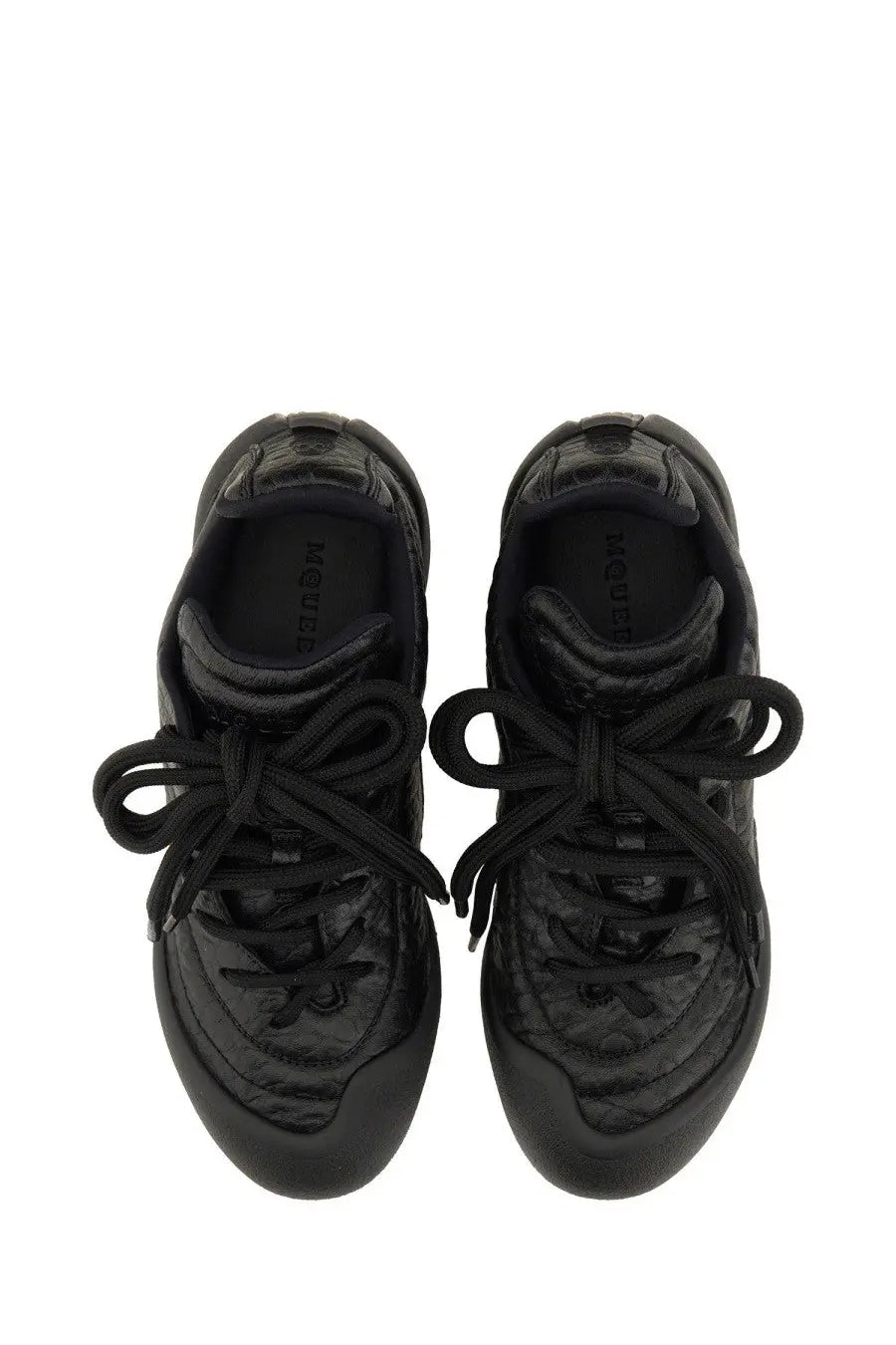 Alexander McQueen Women's Flexion Sneaker Black, view 2