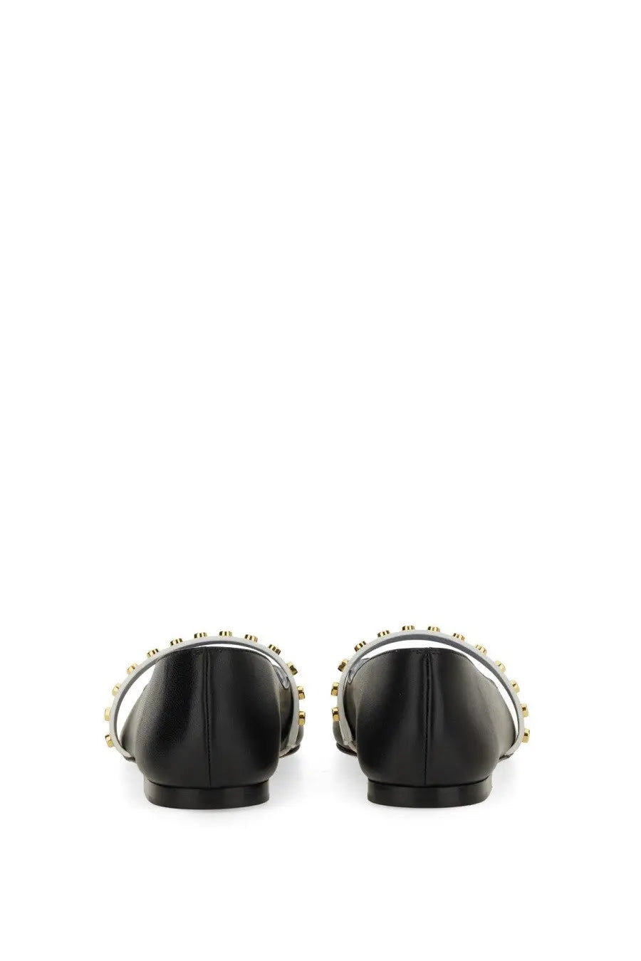 Alexander McQueen Women's Leather Ballet Flats Black, view 3