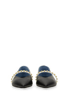 Alexander McQueen Women's Leather Ballet Flats Black, view 4