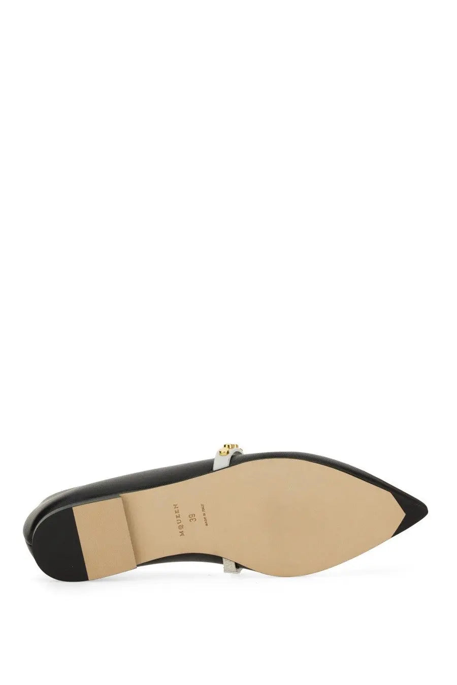 Alexander McQueen Women's Leather Ballet Flats Black, view 6