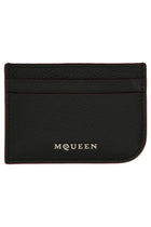 Alexander McQueen Women's Leather Card Holder Black