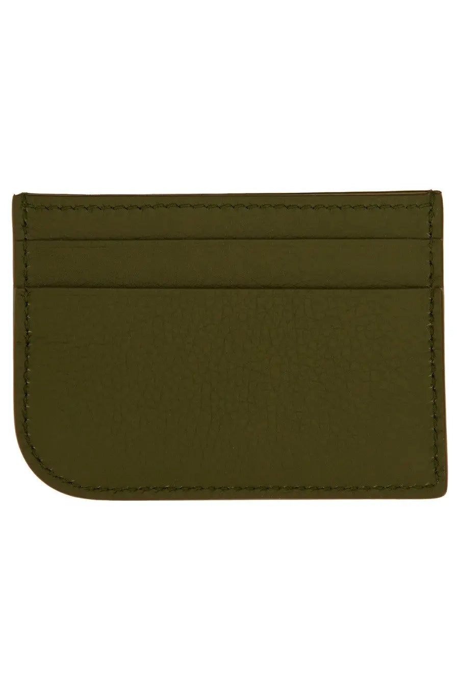 Alexander McQueen Women's Leather Card Holder Green, view 2