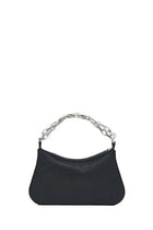 Alexander McQueen Women's Mini Buckle Clutch Bag Black, view 2