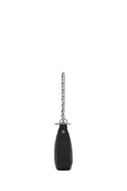 Alexander McQueen Women's Mini Buckle Clutch Bag Black, view 3