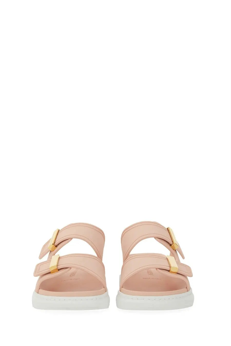 Alexander McQueen Women's Oversize Hybrid Sandal Blue, view 3