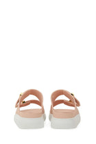 Alexander McQueen Women's Oversize Hybrid Sandal Blue, view 4