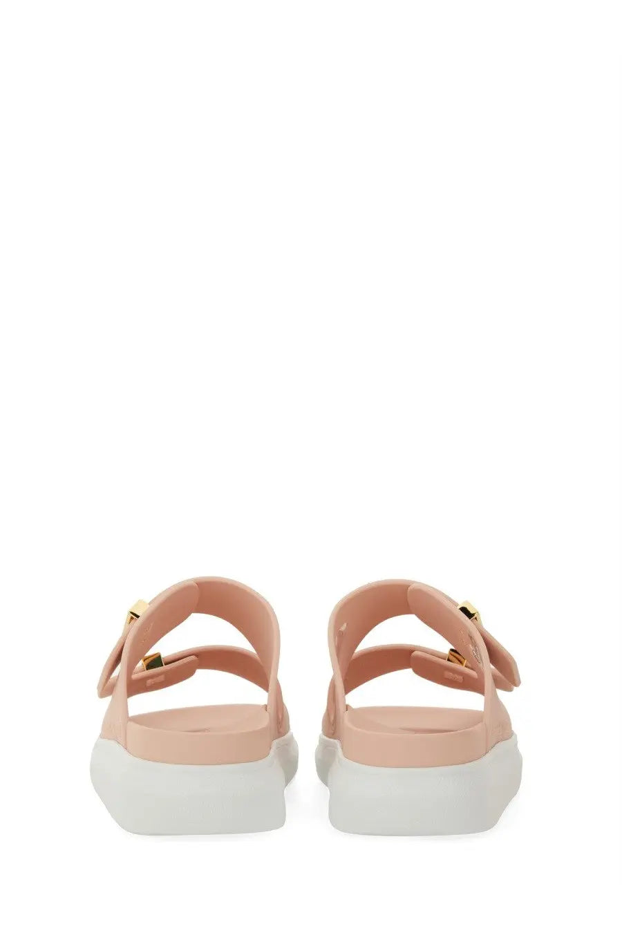 Alexander McQueen Women's Oversize Hybrid Sandal Blue, view 4