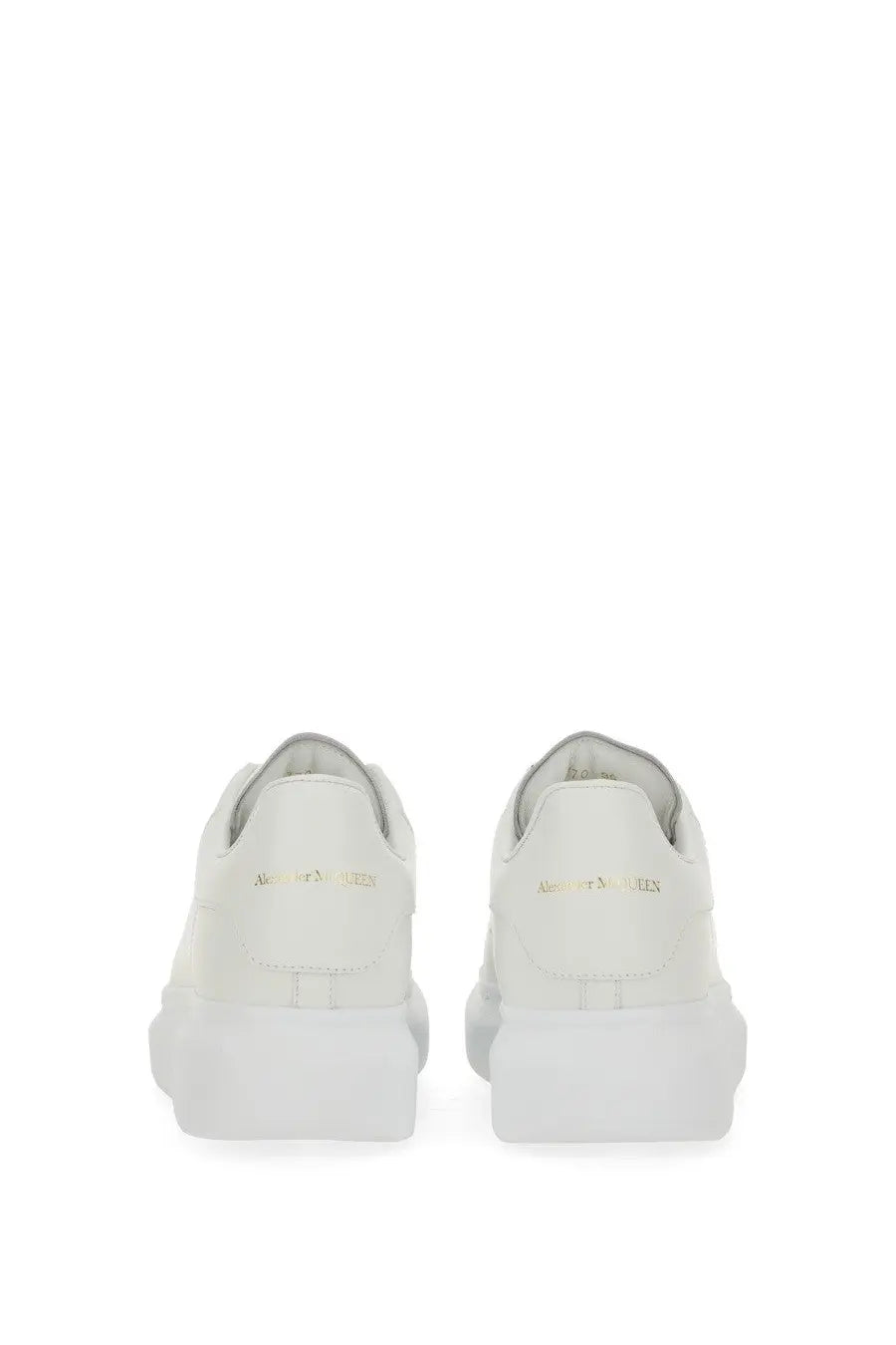 Alexander McQueen Women's Oversized Sneaker White, view 4